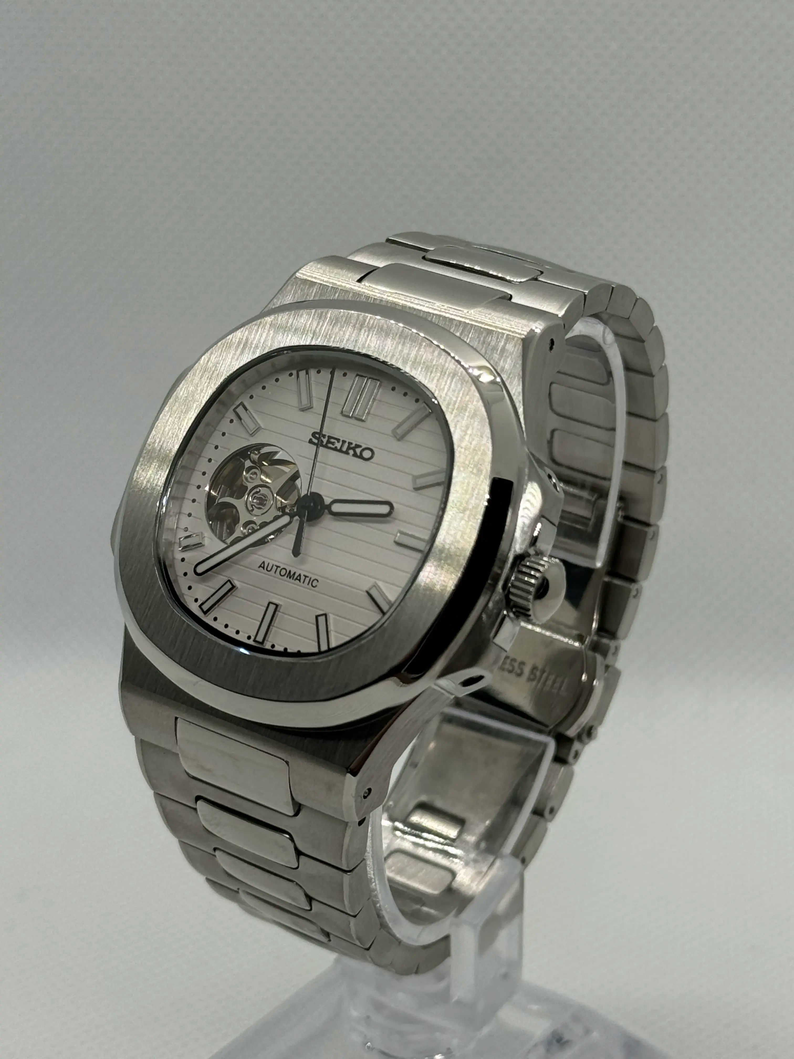 SEIKOLUS coeur ouvert blanche - Time2Seiko