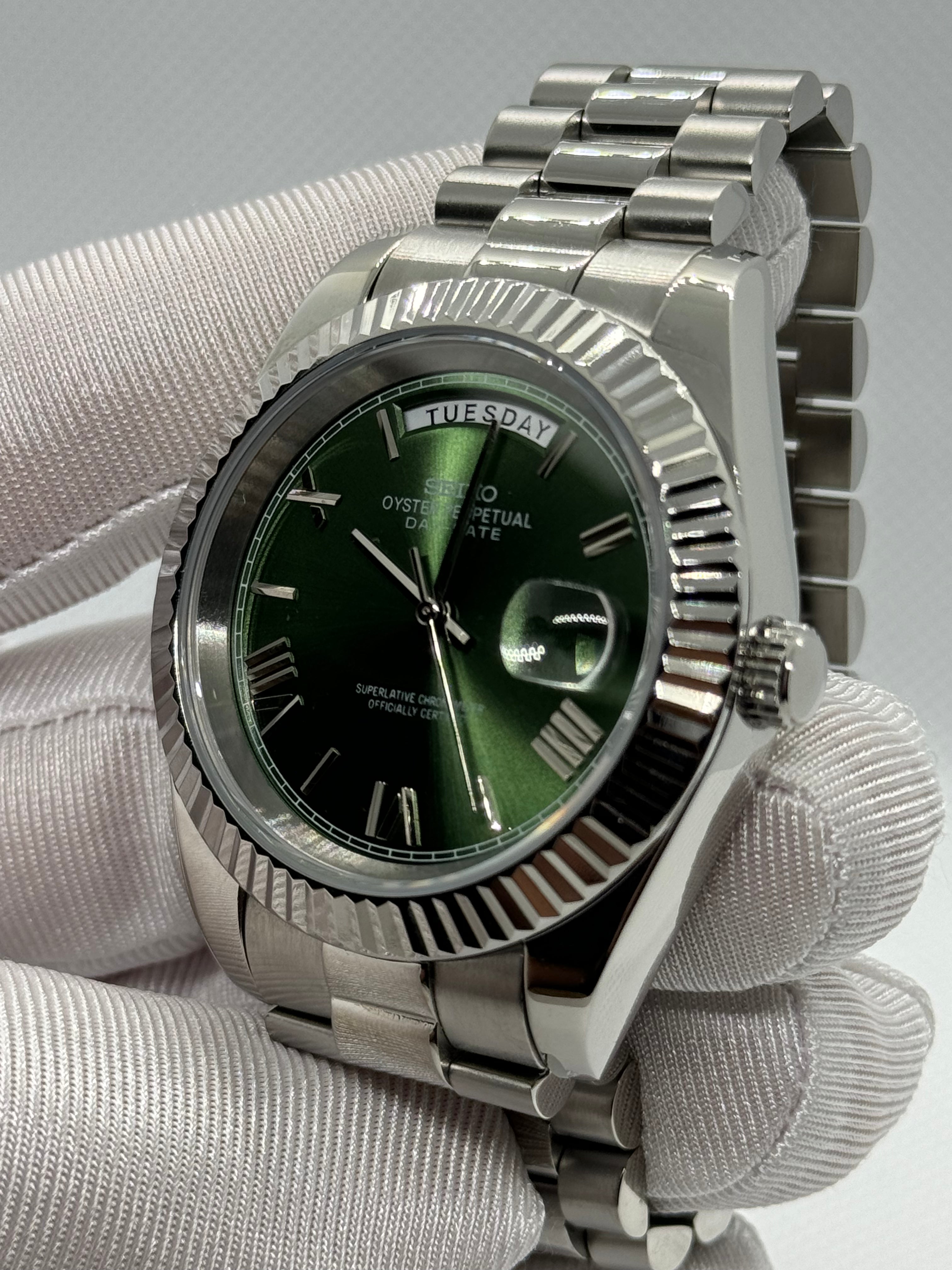 SEIKODATE olive - Time2Seiko