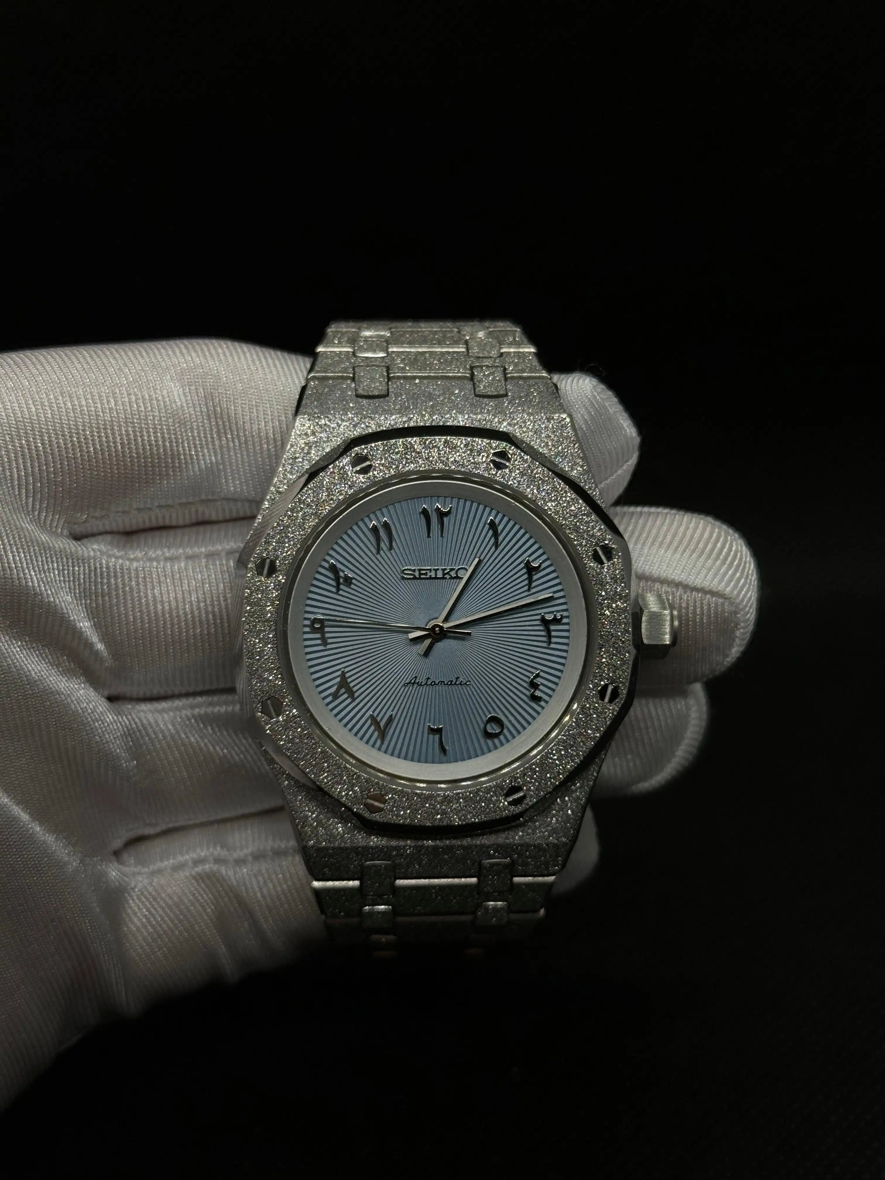 SEIKOAK Arabic brillante - Montre personnalisée Time2Seiko