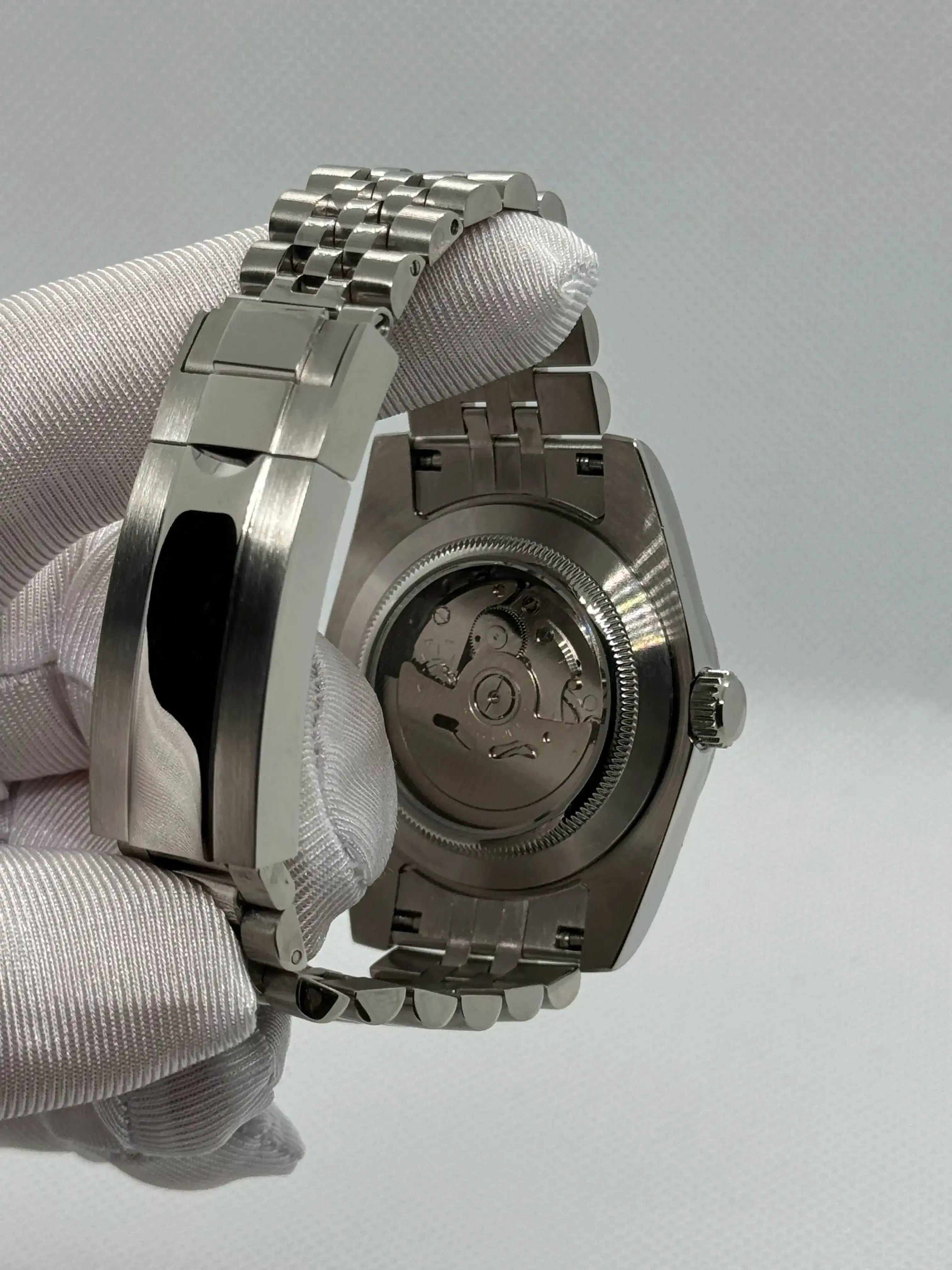 SEIKOJUST Arabic bleue - Montre personnalisée Time2Seiko