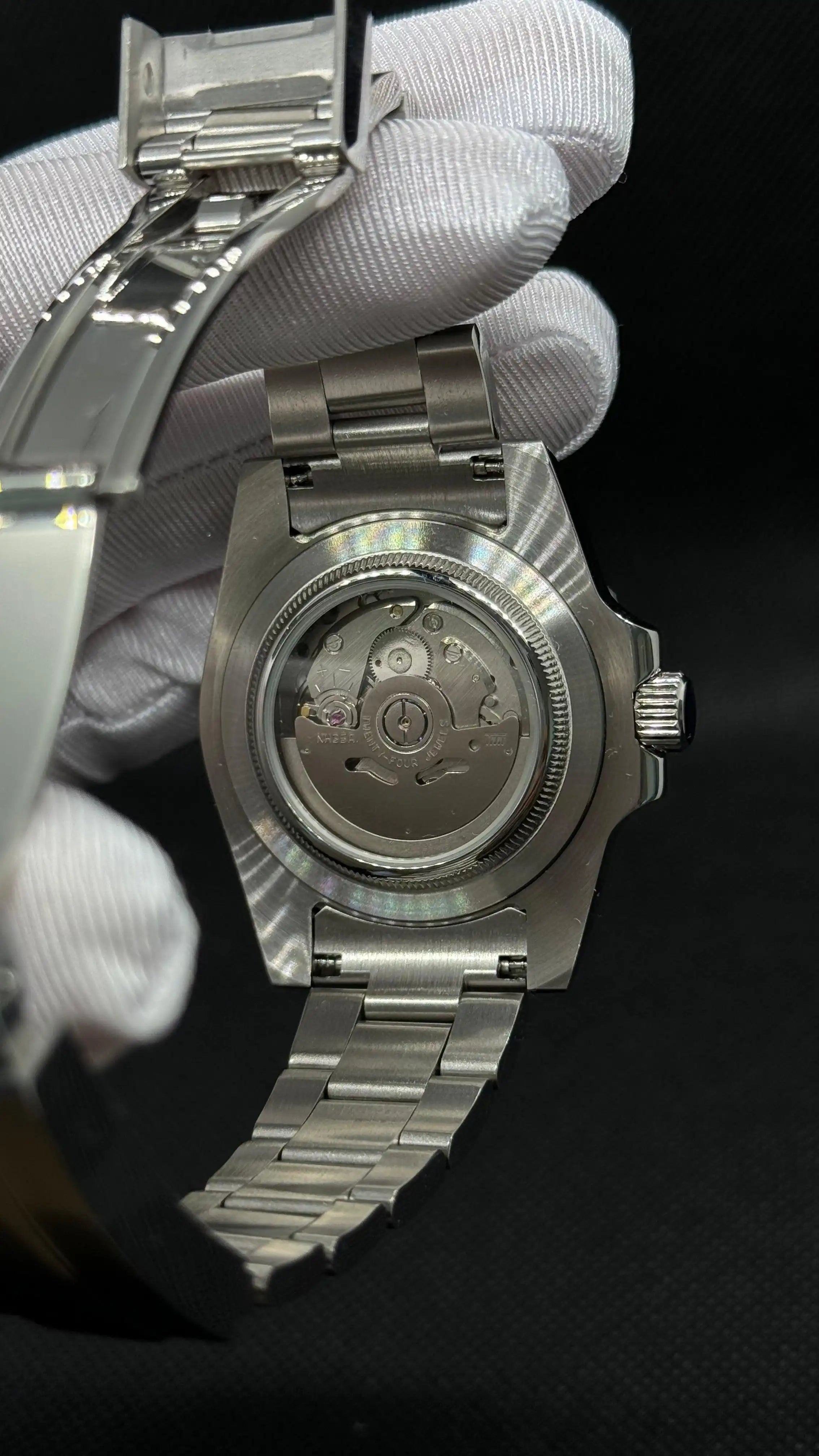 SEIKOMARINER black - Montre personnalisée Time2Seiko