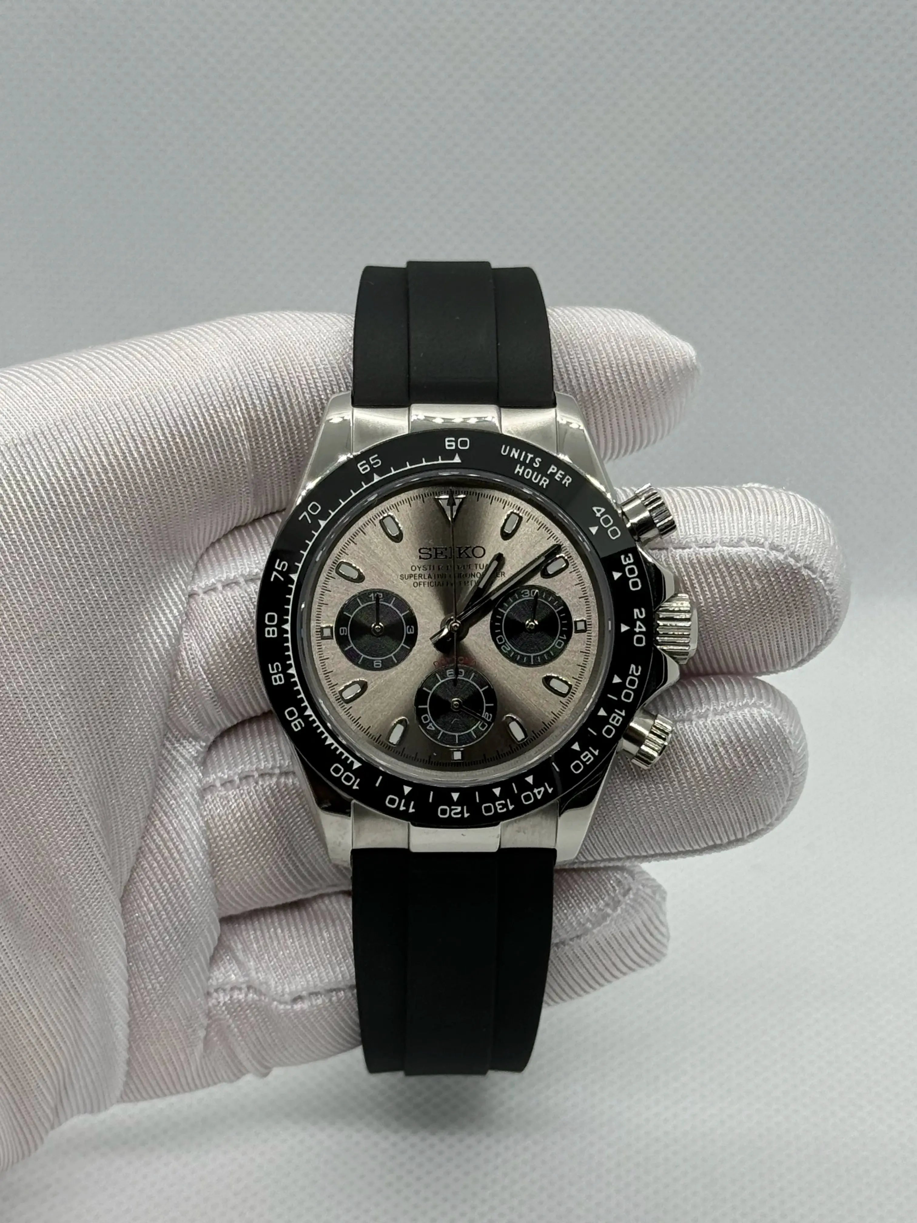 SEIKONA grise - Montre personnalisée Time2Seiko