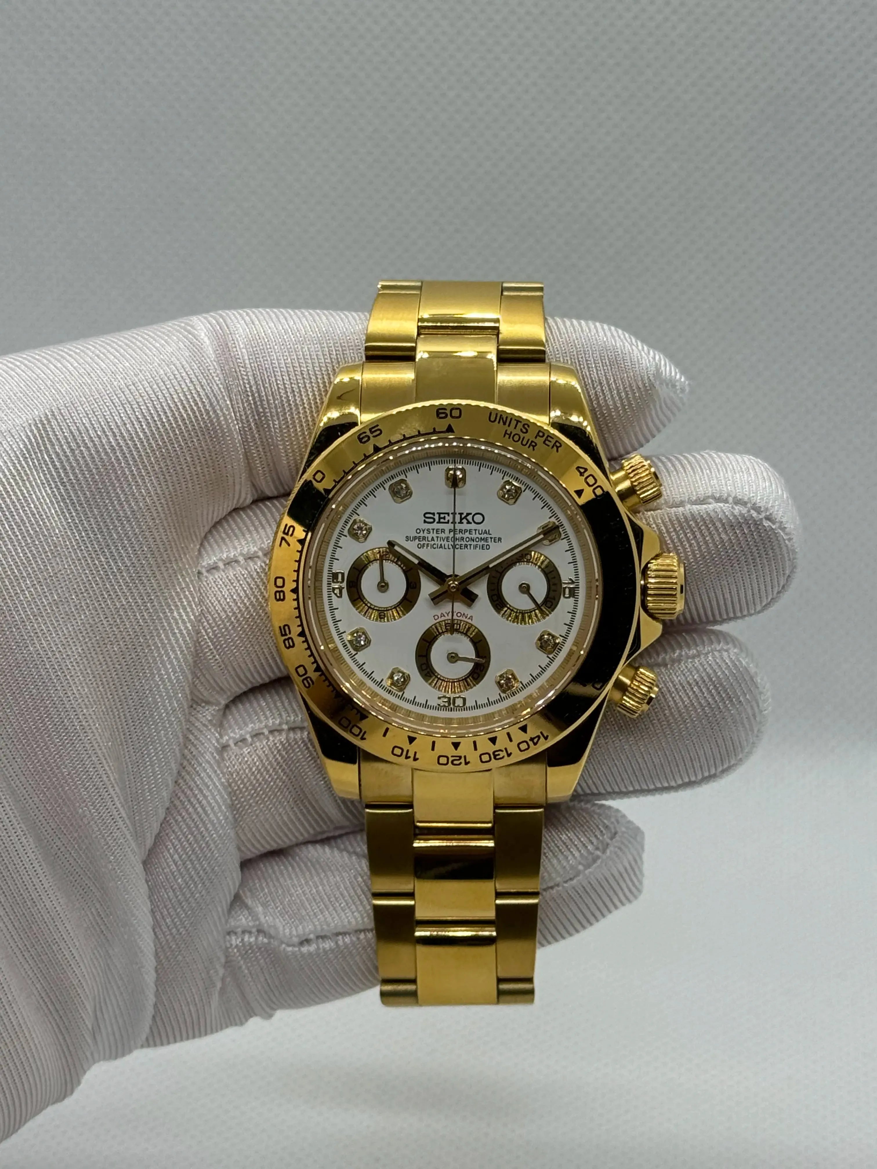 SEIKONA or - Montre personnalisée Time2Seiko