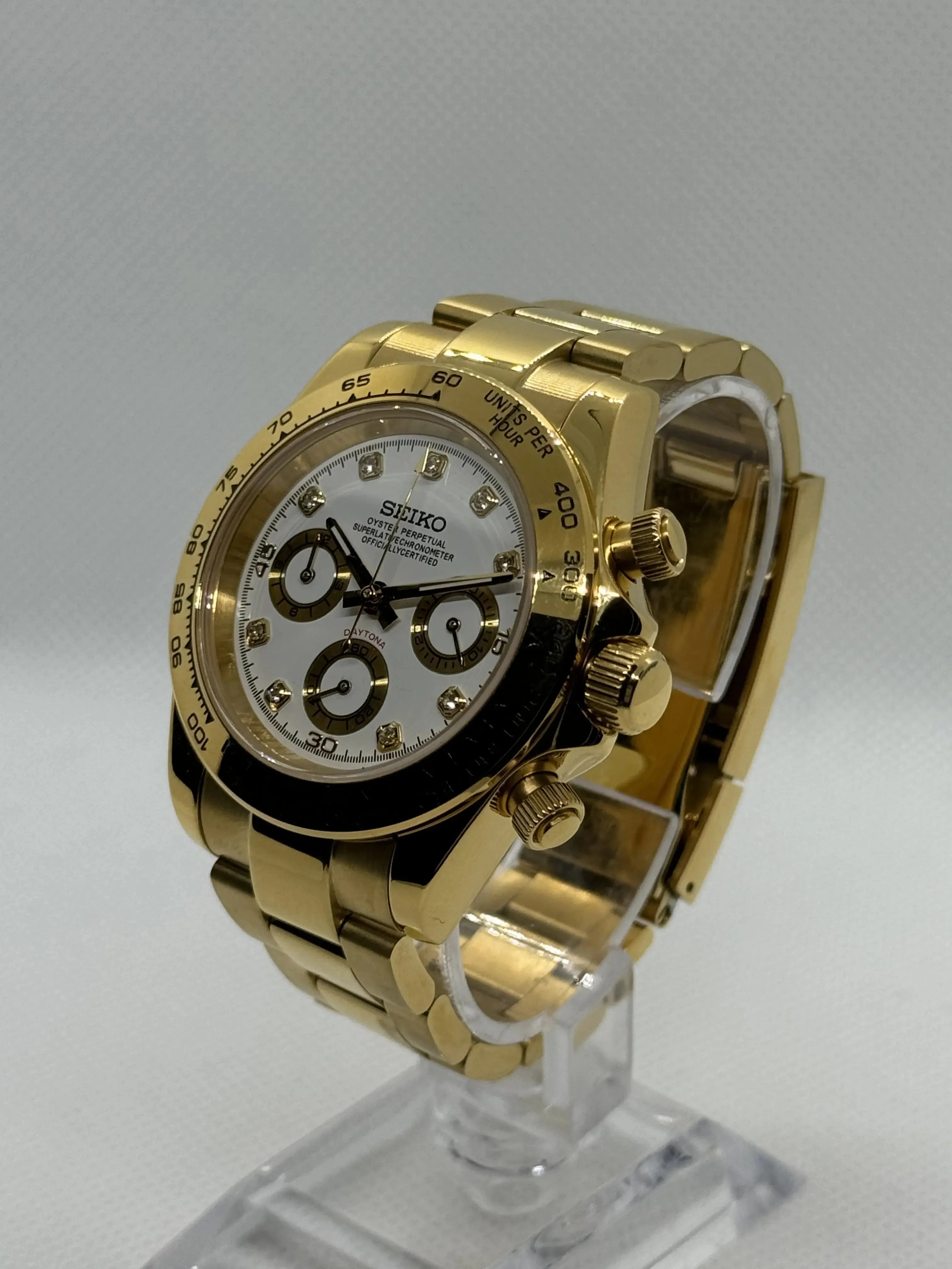 SEIKONA or - Montre personnalisée Time2Seiko