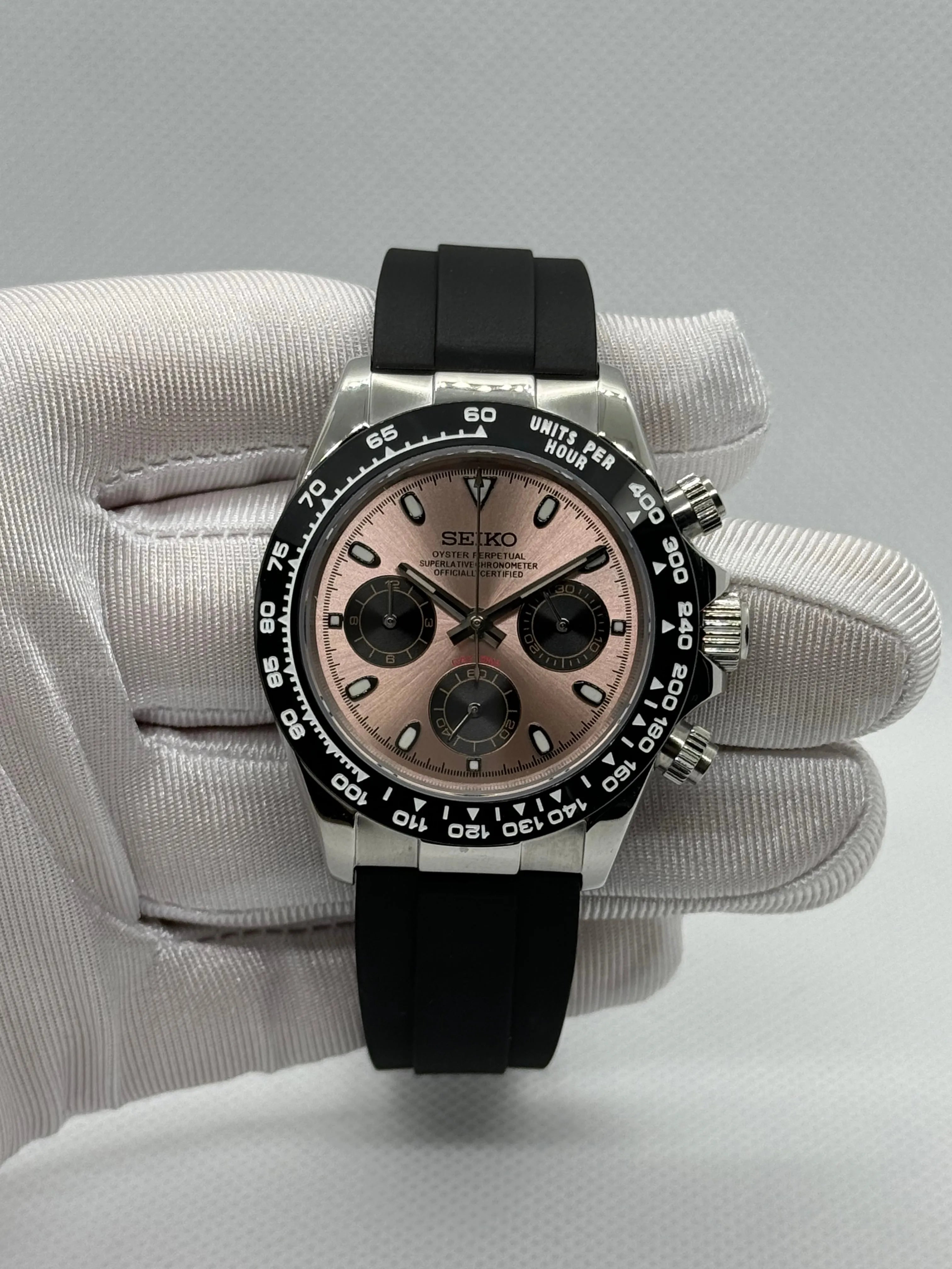 SEIKONA rose - Montre personnalisée Time2Seiko