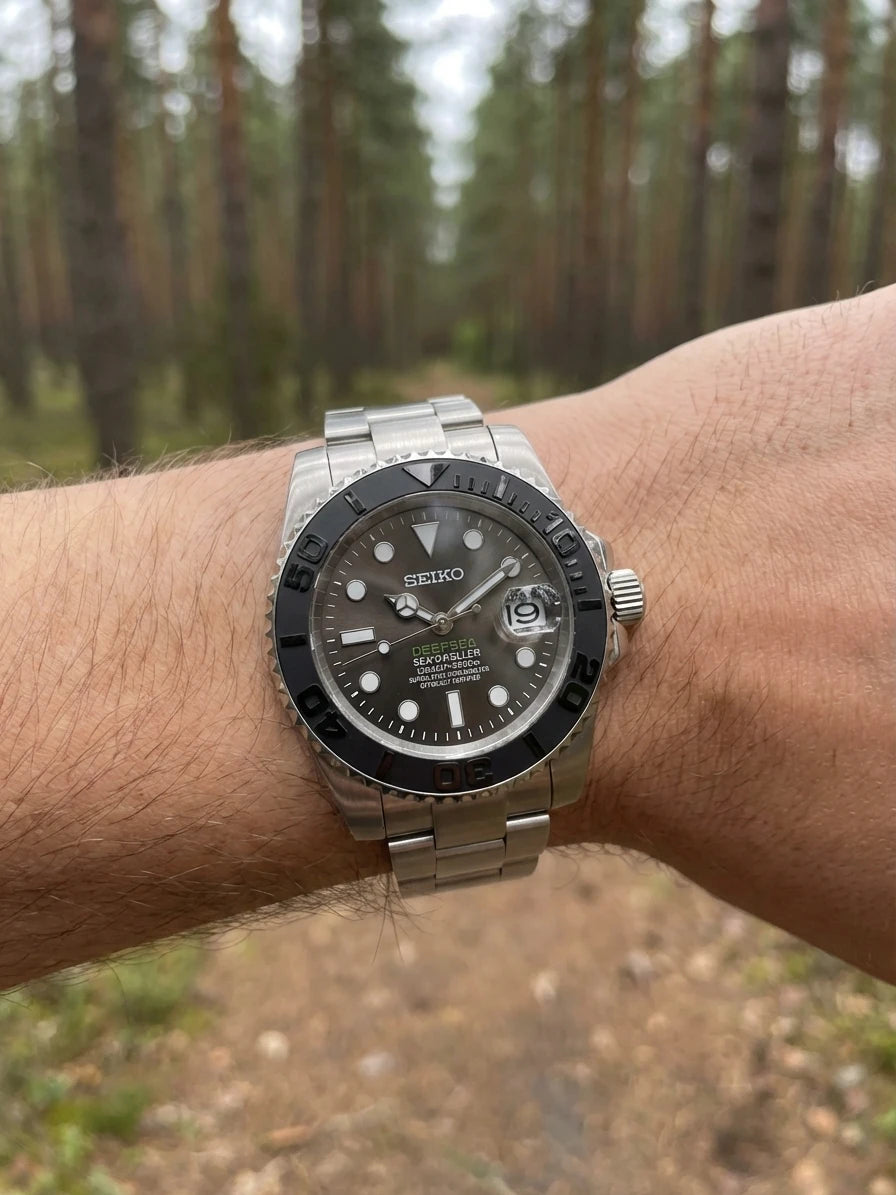 SEIKOMARINER portée au poignet - Time2Seiko