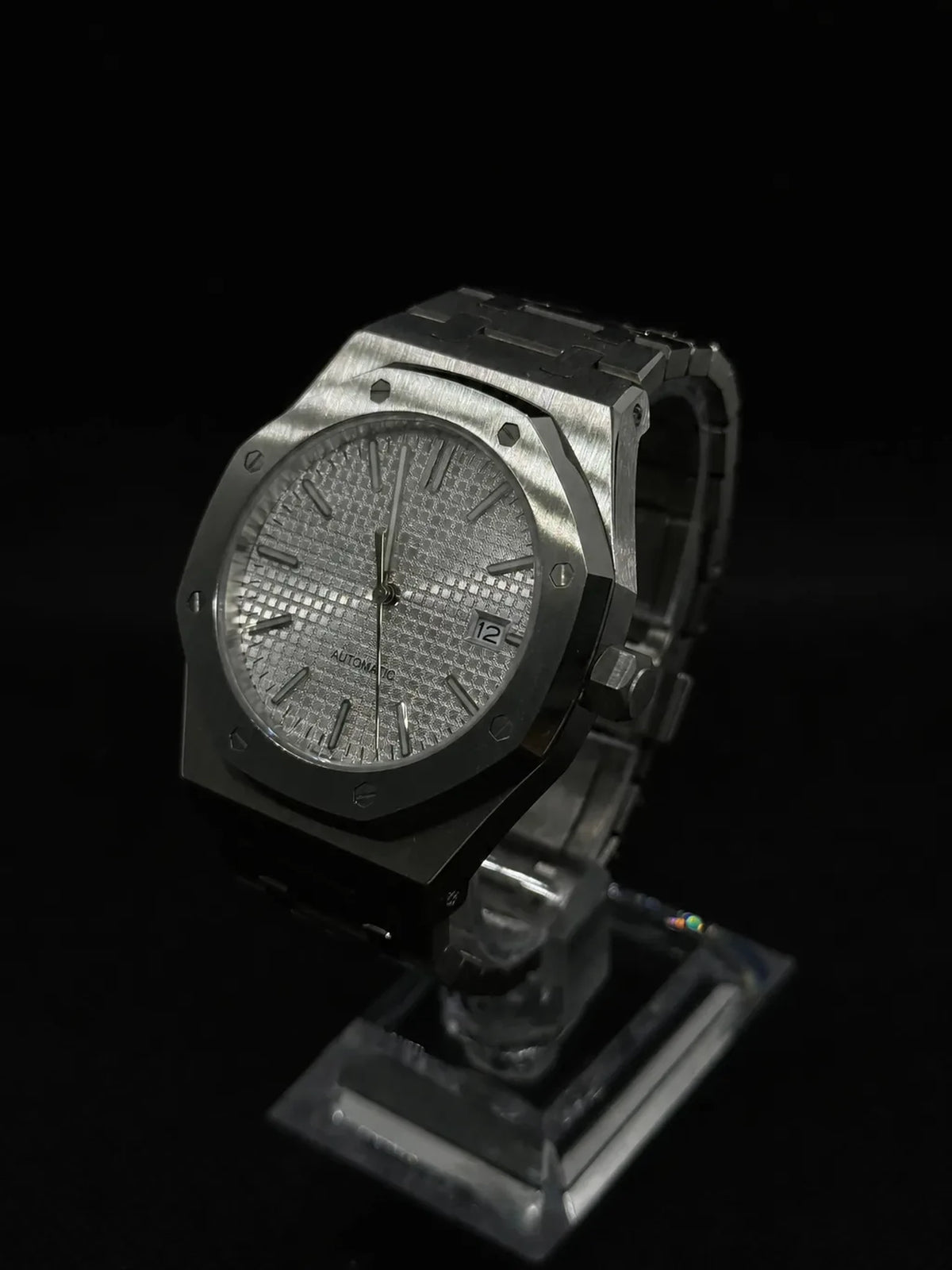 Montre Seiko mod SEIKOAK blanche, vue 3 — Time2Seiko