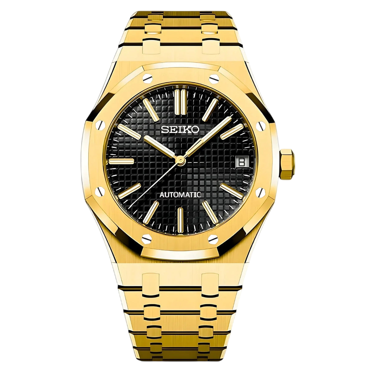Montre Seiko Mod SEIKOAK or noire - Time2Seiko