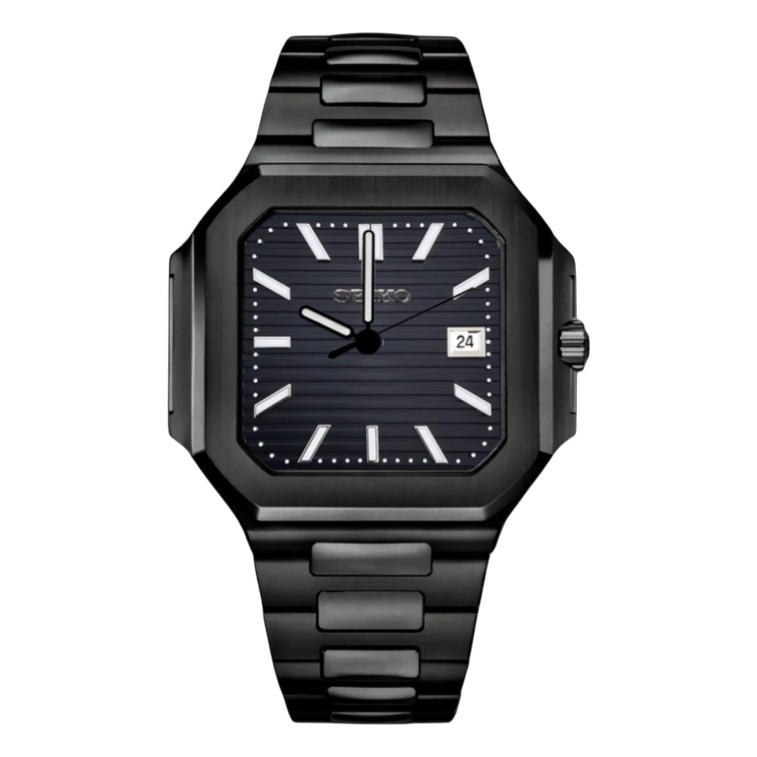 Montre Seiko Mod SEIKOCUB black edition - Time2Seiko