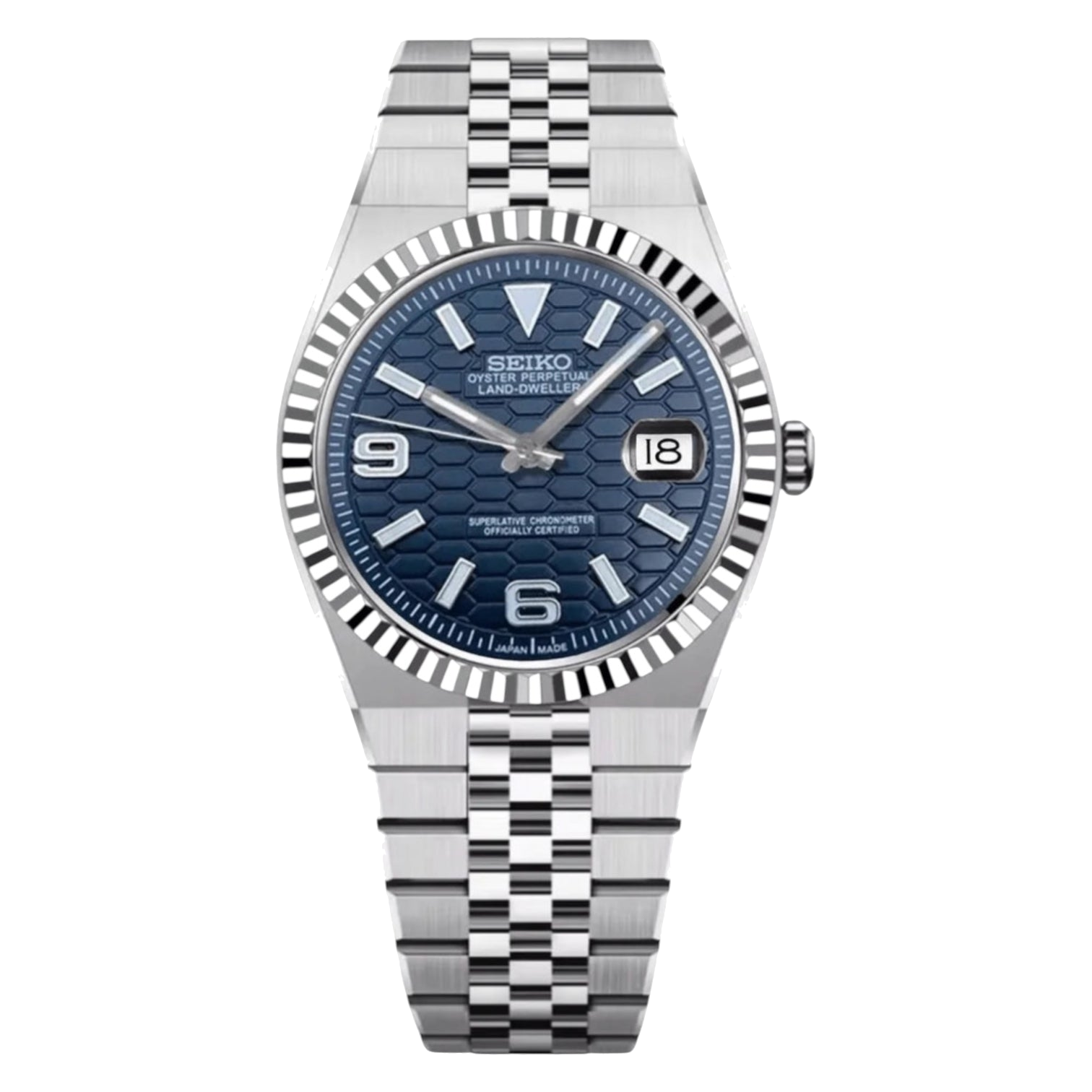 Montre Seiko Mod SEIKODWELLER bleu marine - Time2Seiko