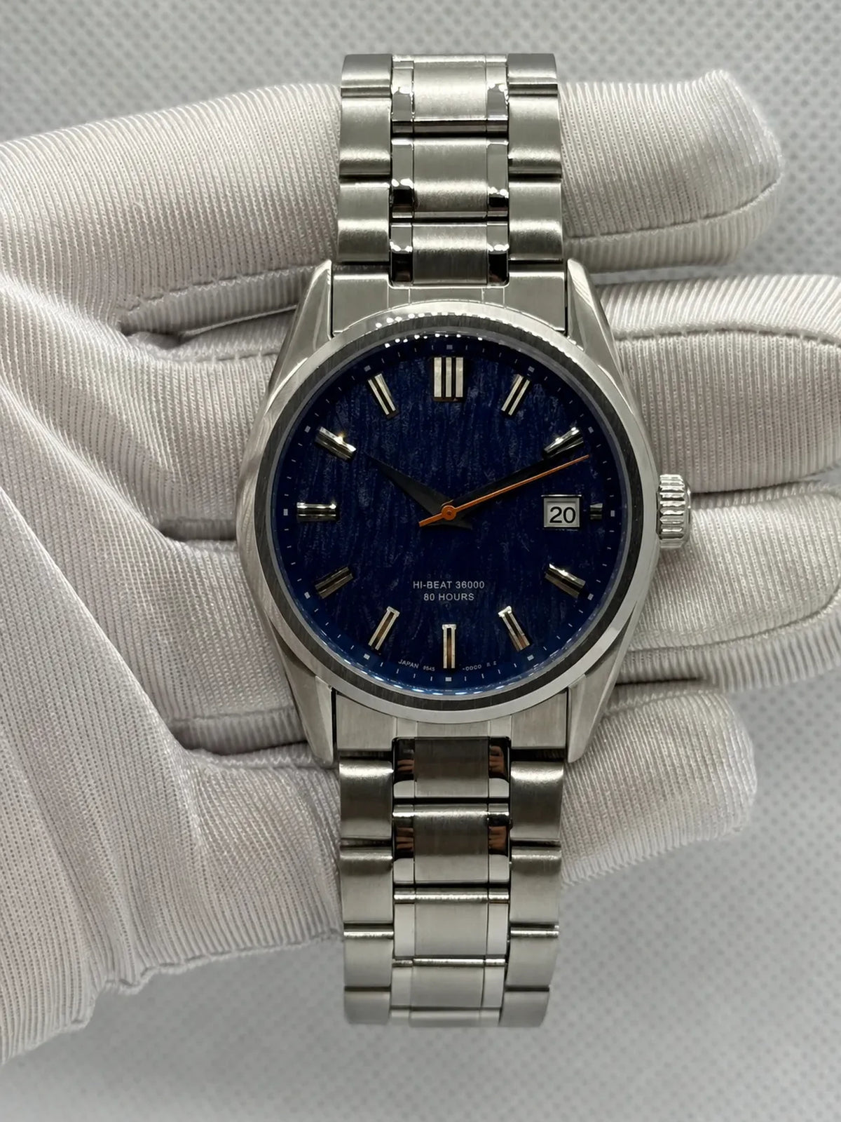 Montre Seiko mod Seikogrand, vue de face — Time2Seiko