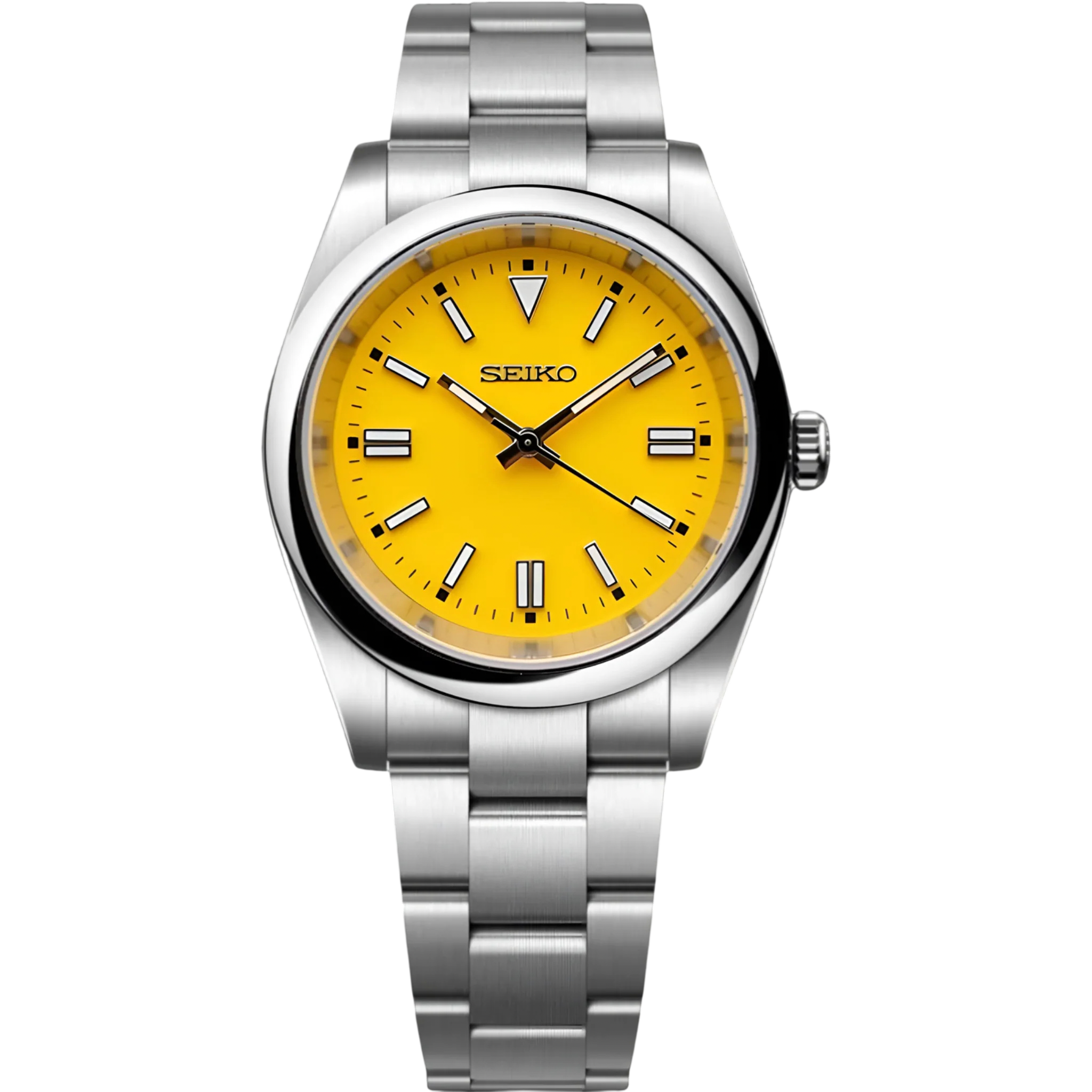 Montre Seiko Mod SEIKOJUST oyster soleil - Time2Seiko