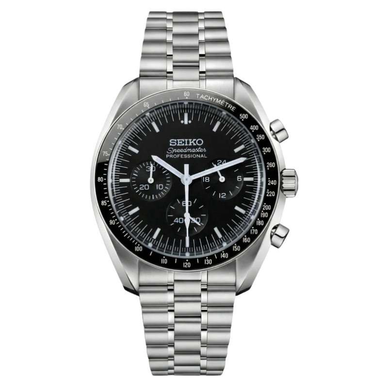 Montre Seiko Mod SEIKOMASTER speed noire - Time2Seiko
