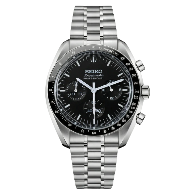 Montre Seiko Mod SEIKOMASTER speed noire - Time2Seiko