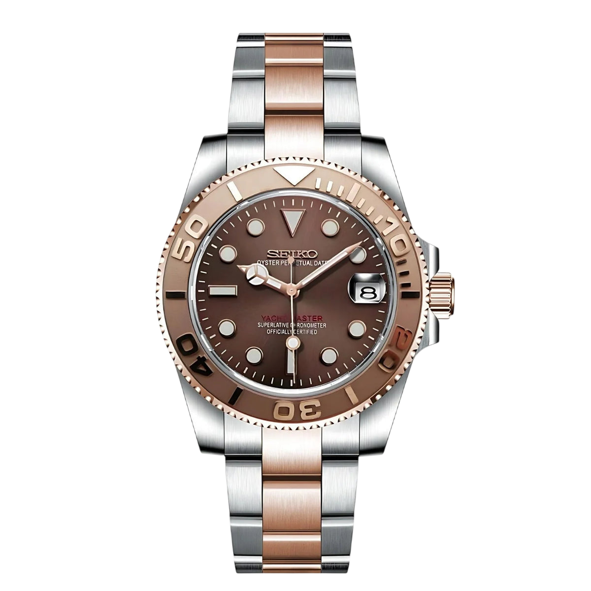 Montre Seiko Mod SEIKOMASTER yacht two tone - Time2Seiko