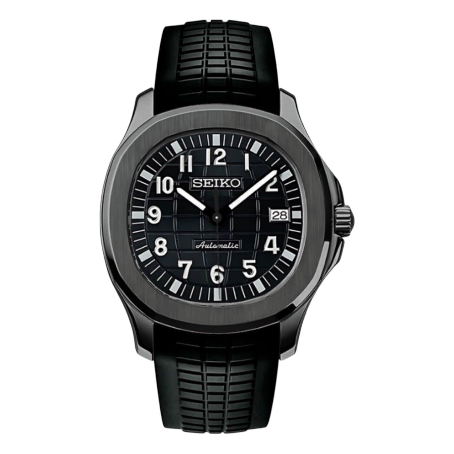 Montre Seiko Mod SEIKONAUT black edition - Time2Seiko