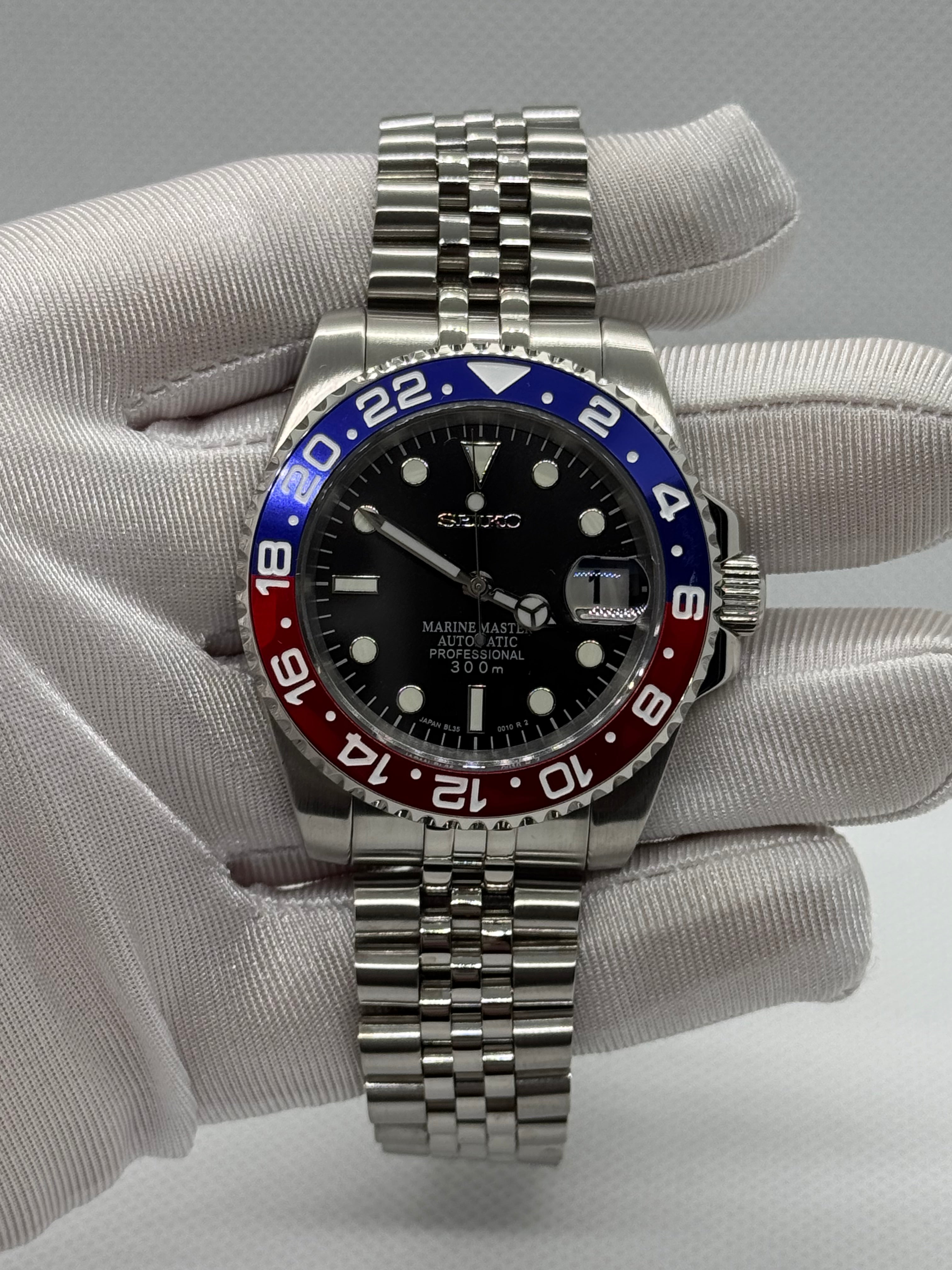 Seiko mod Submariner Pepsi