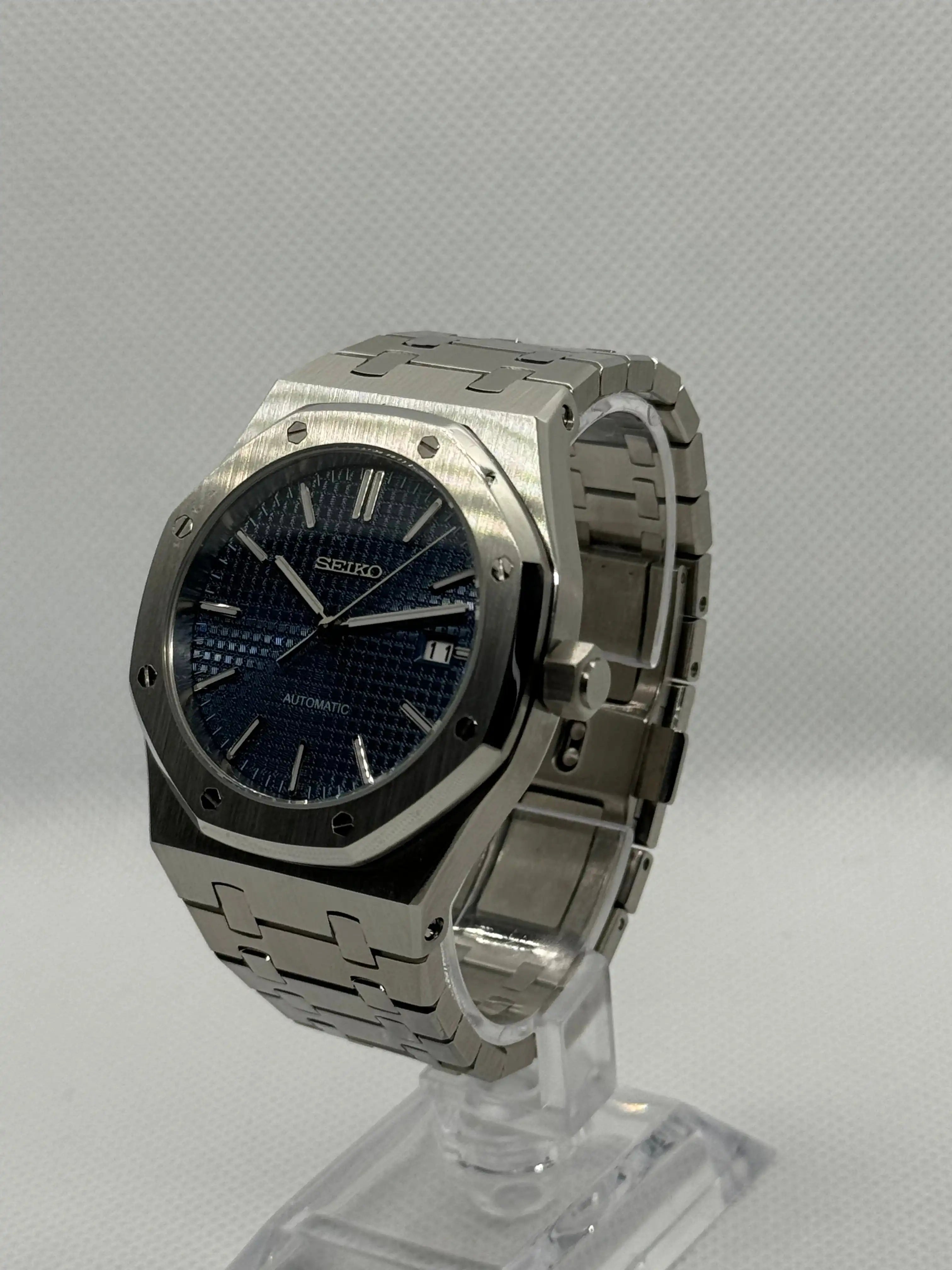 SEIKOAK bleue - Montre personnalisée Time2Seiko