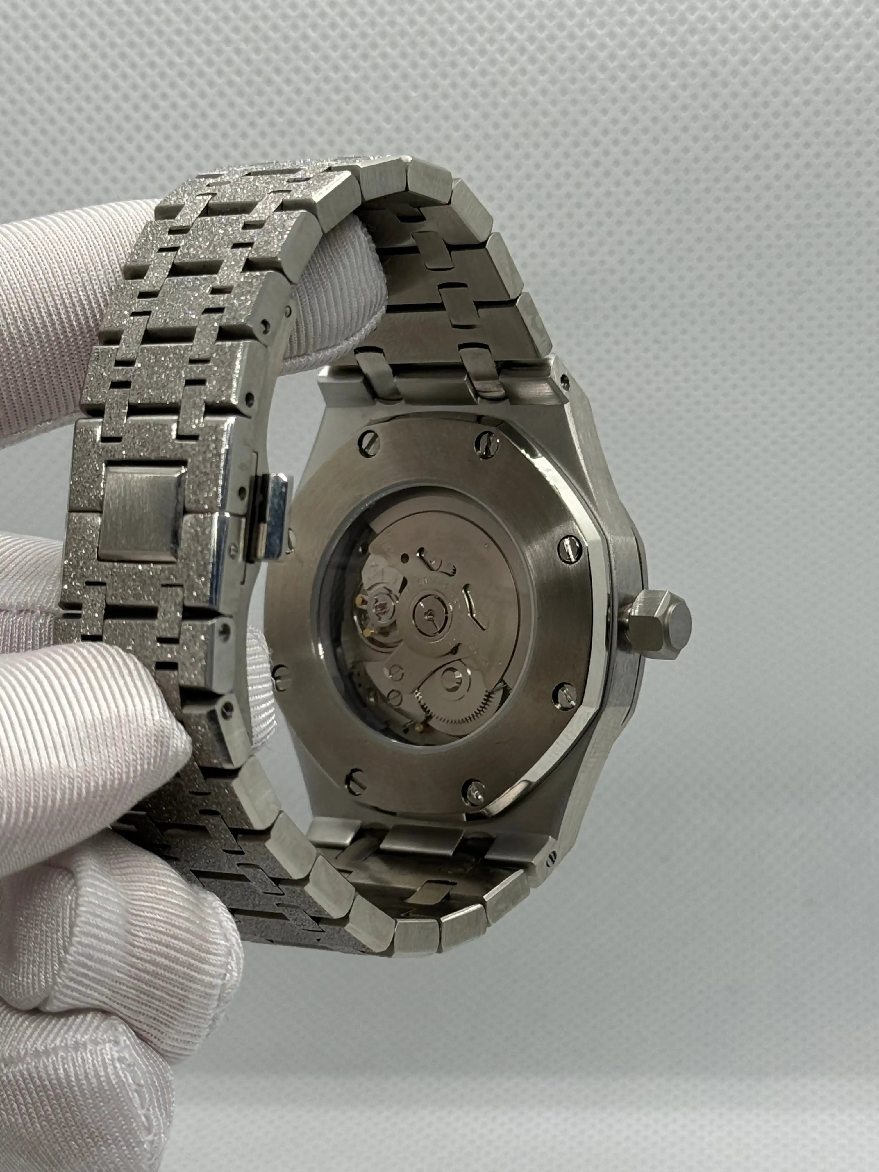 SEIKOAK brillante arabic blanche - Montre personnalisée Time2Seiko