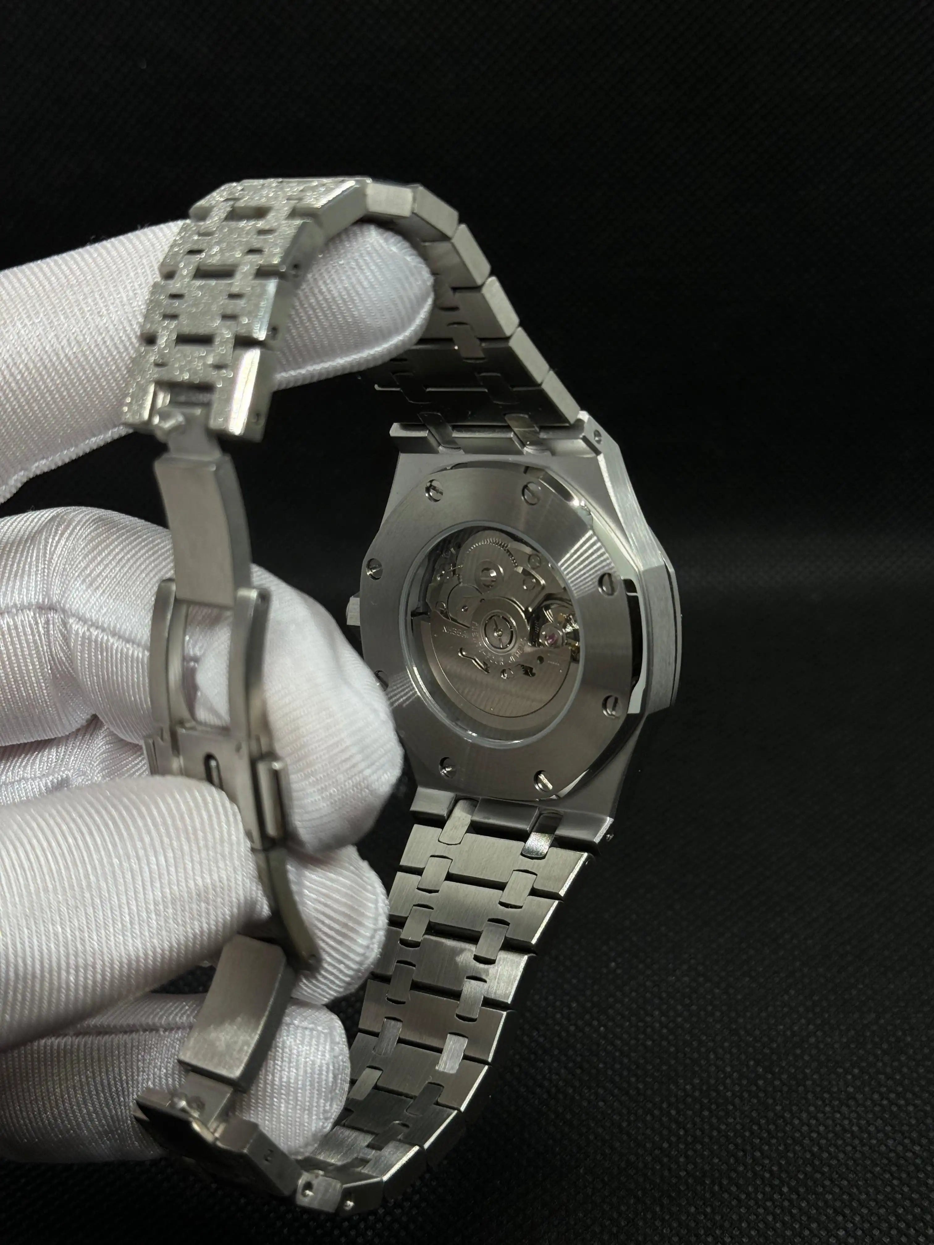 SEIKOAK brillante bleue - Montre personnalisée Time2Seiko