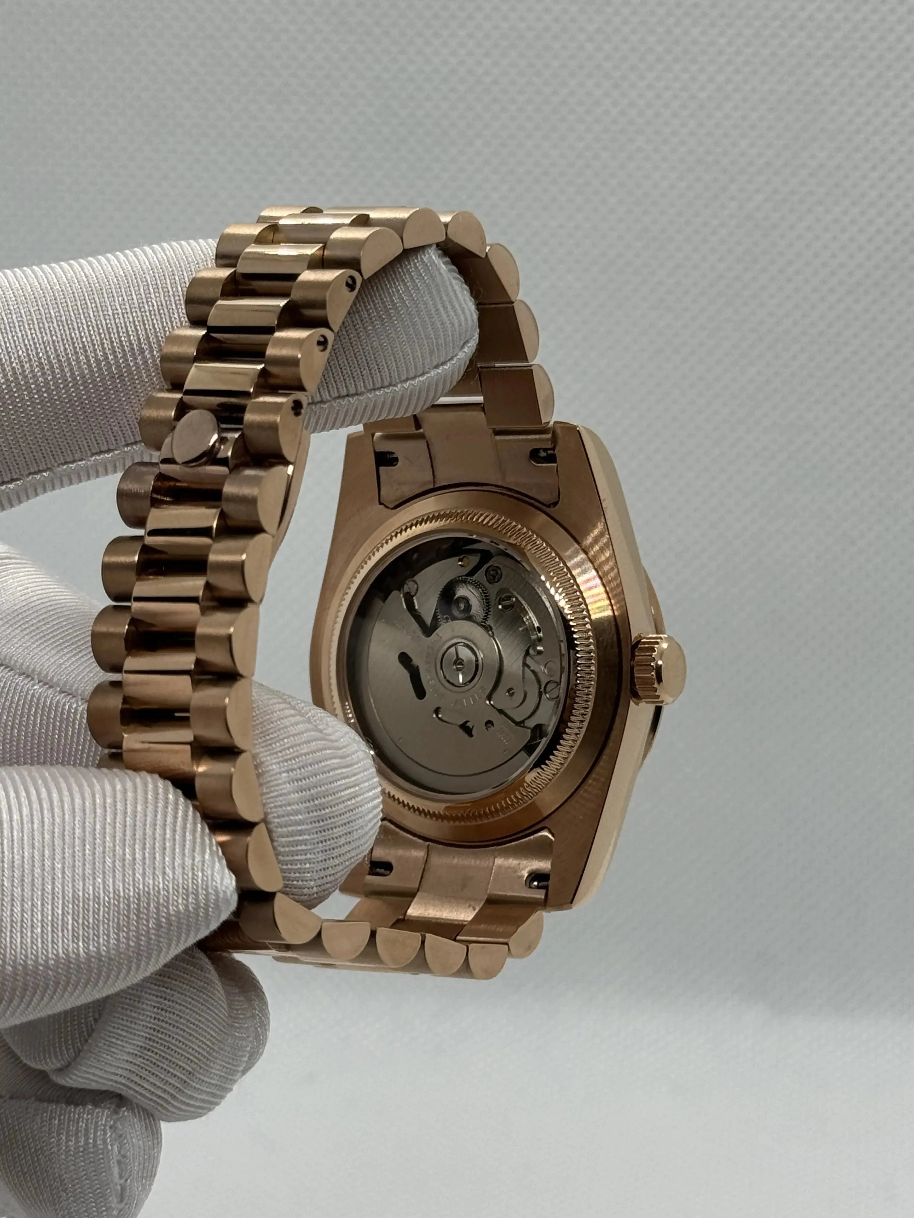 SEIKOJUST arabic or rose - Montre personnalisée Time2Seiko