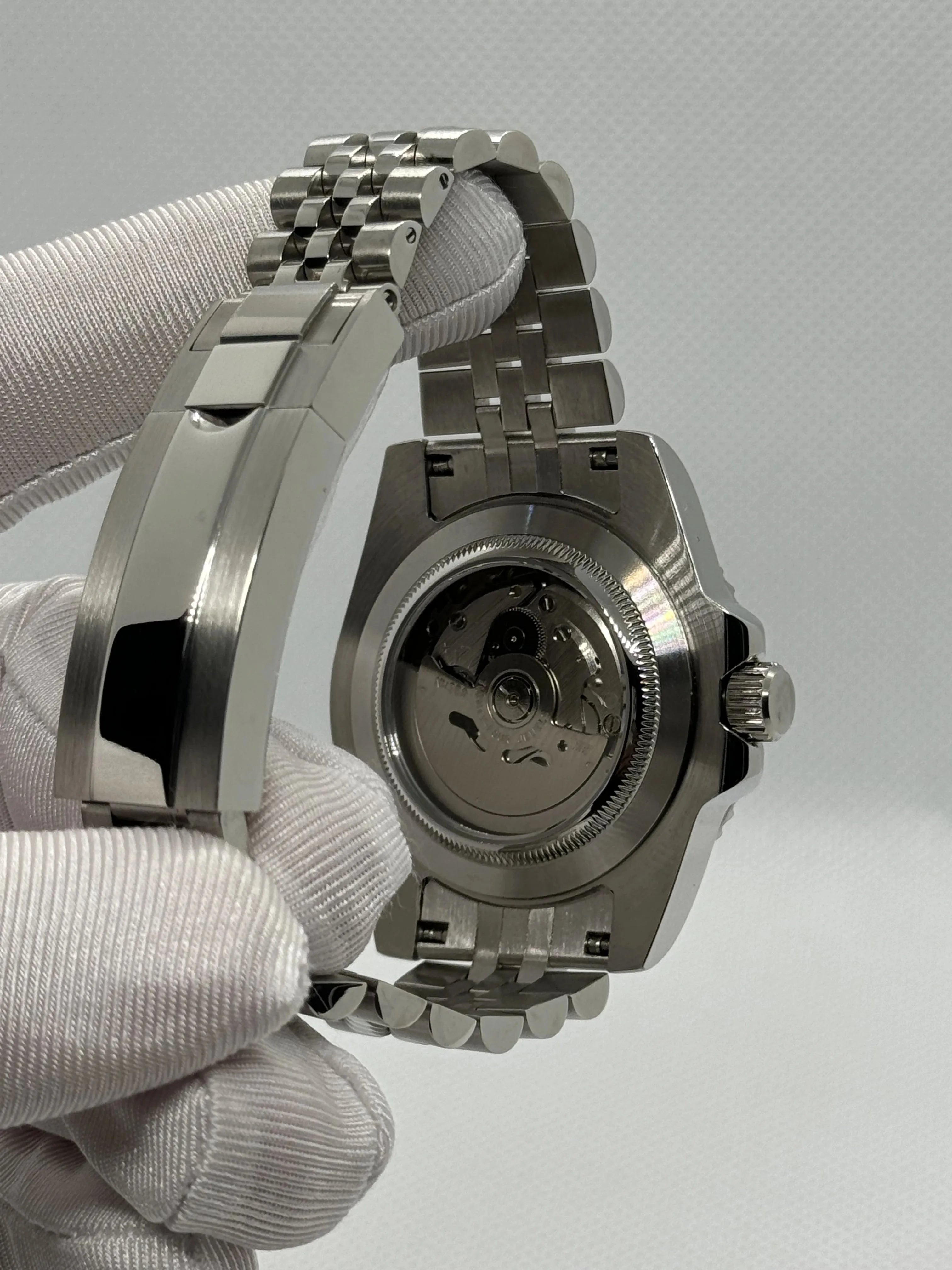 SEIKOMARINER diamond black - Montre personnalisée Time2Seiko