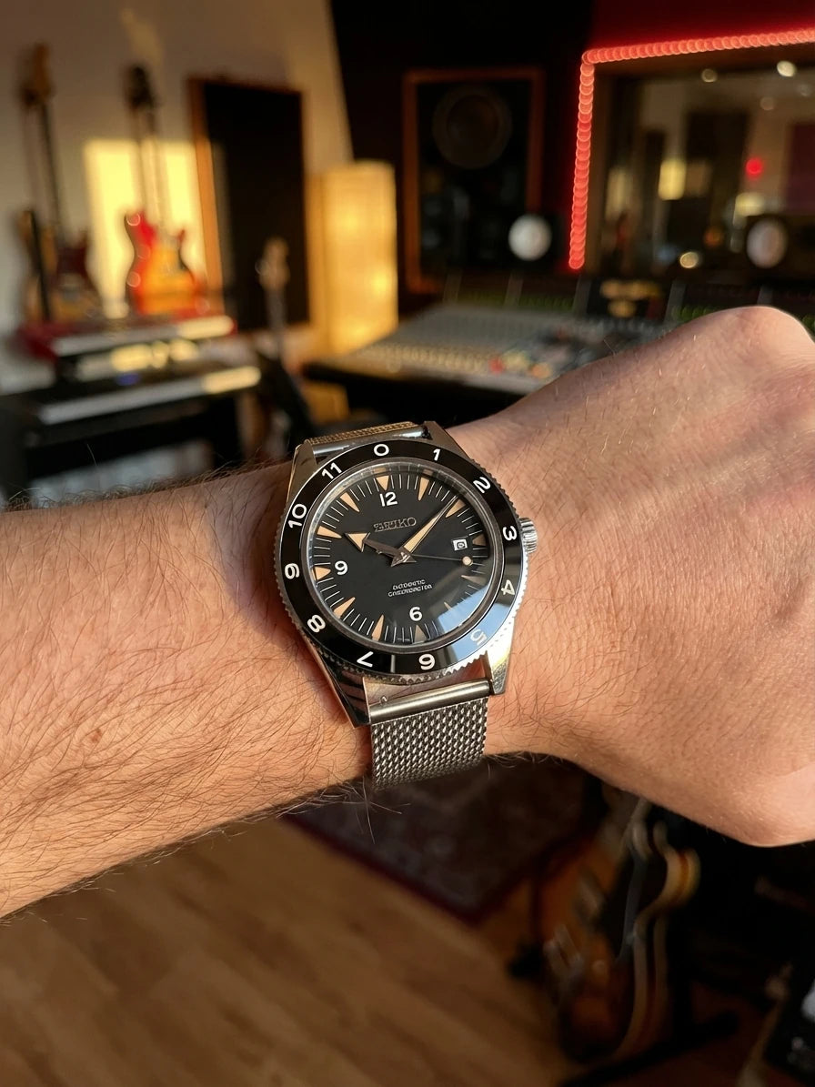 SEIKOMASTER portée au poignet - Time2Seiko