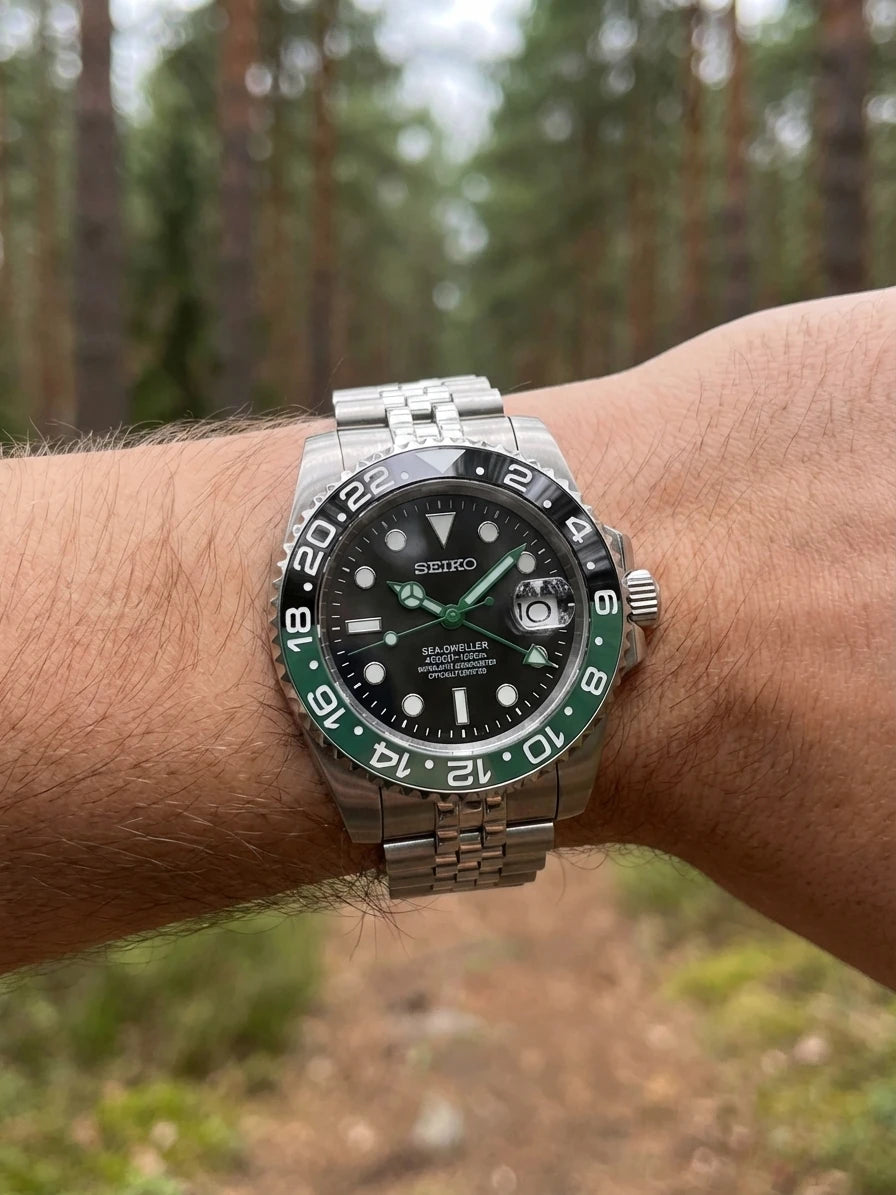 SEIKOMARINER Sprite portée au poignet - Time2Seiko
