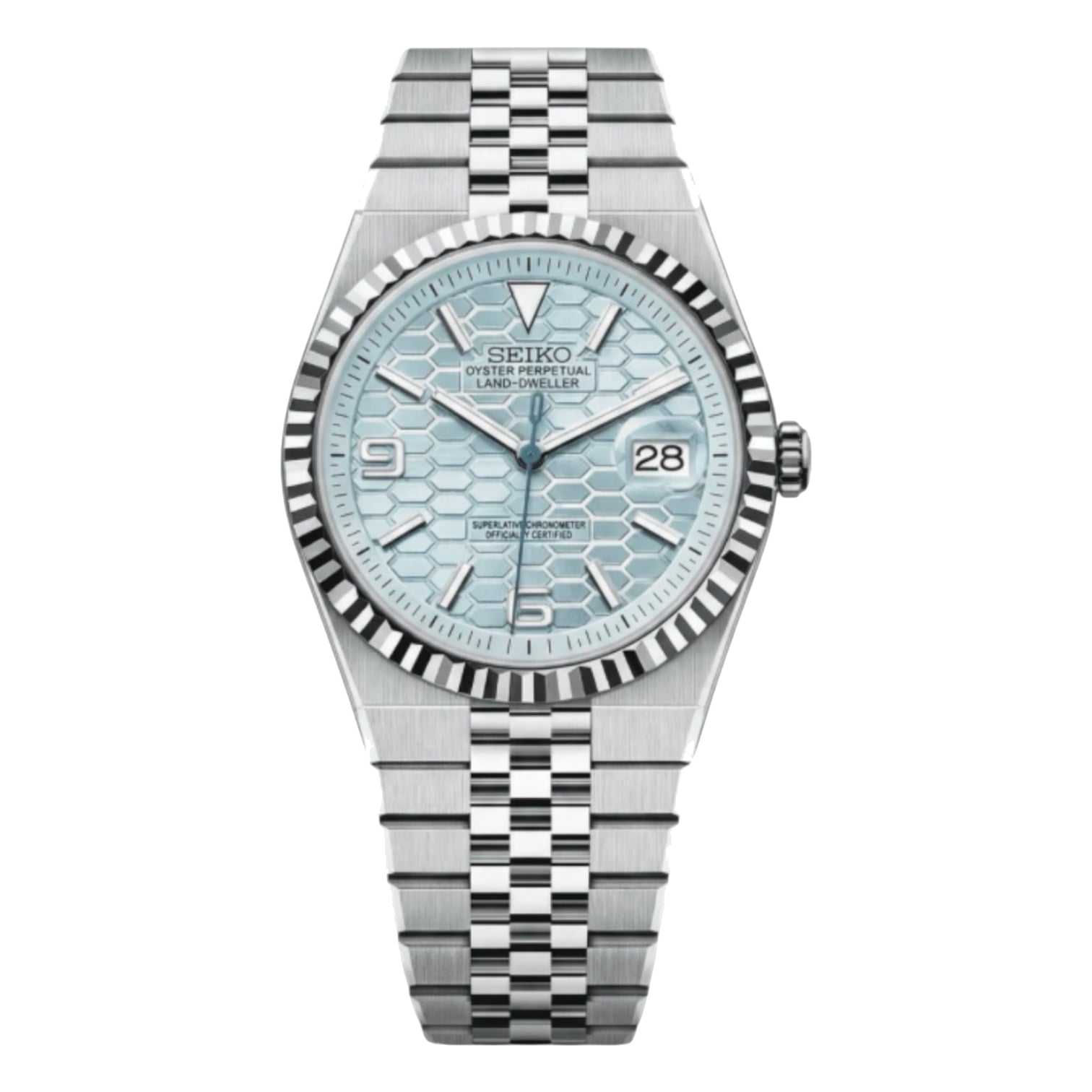 Montre Seiko Mod SEIKODWELLER bleu glacier - Time2Seiko