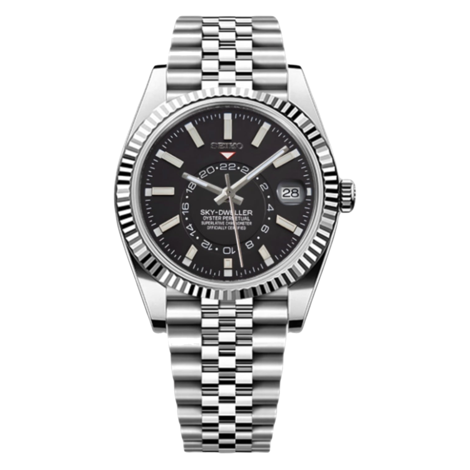 Montre Seiko Mod SEIKODWELLER noire - Time2Seiko
