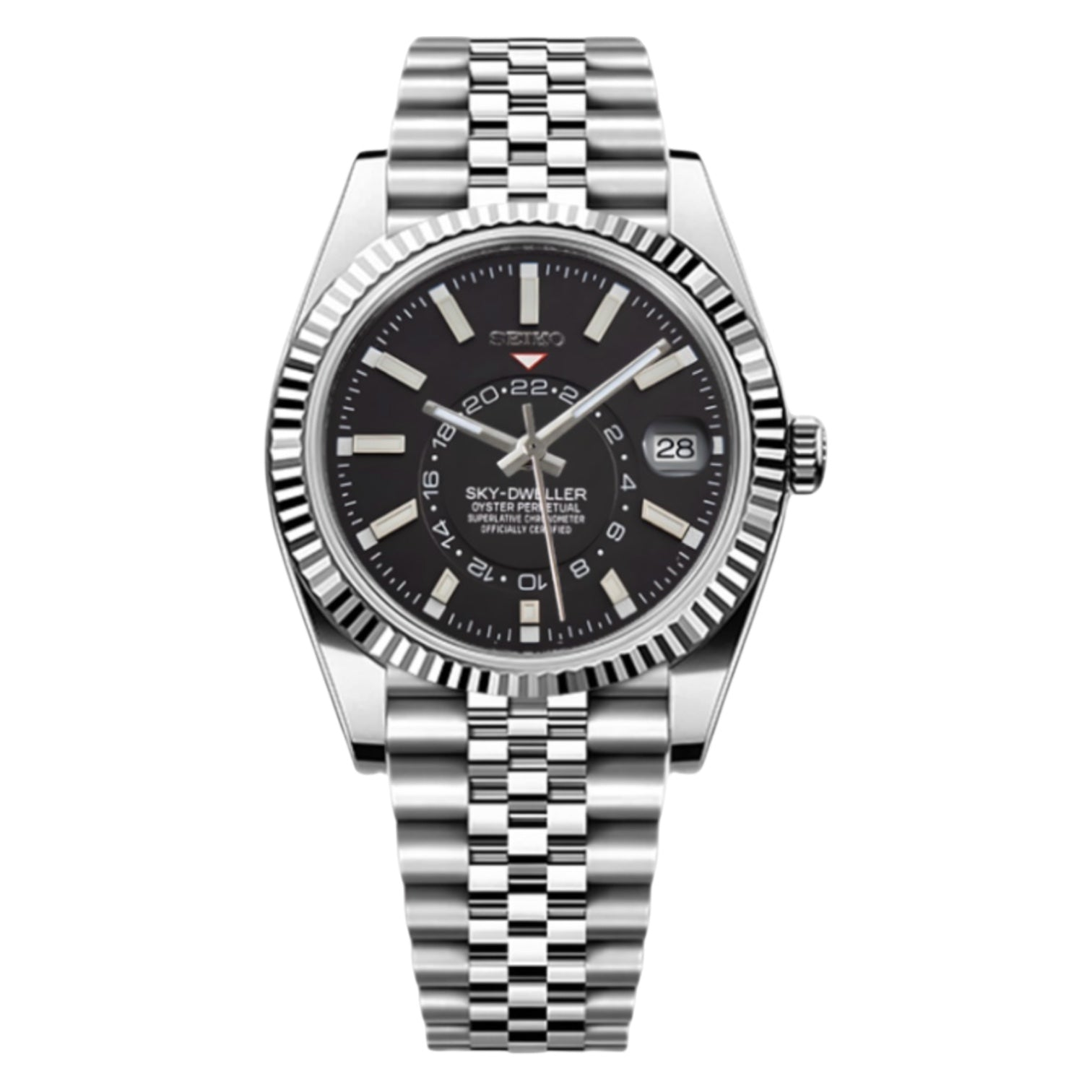 Montre Seiko Mod SEIKODWELLER noire - Time2Seiko