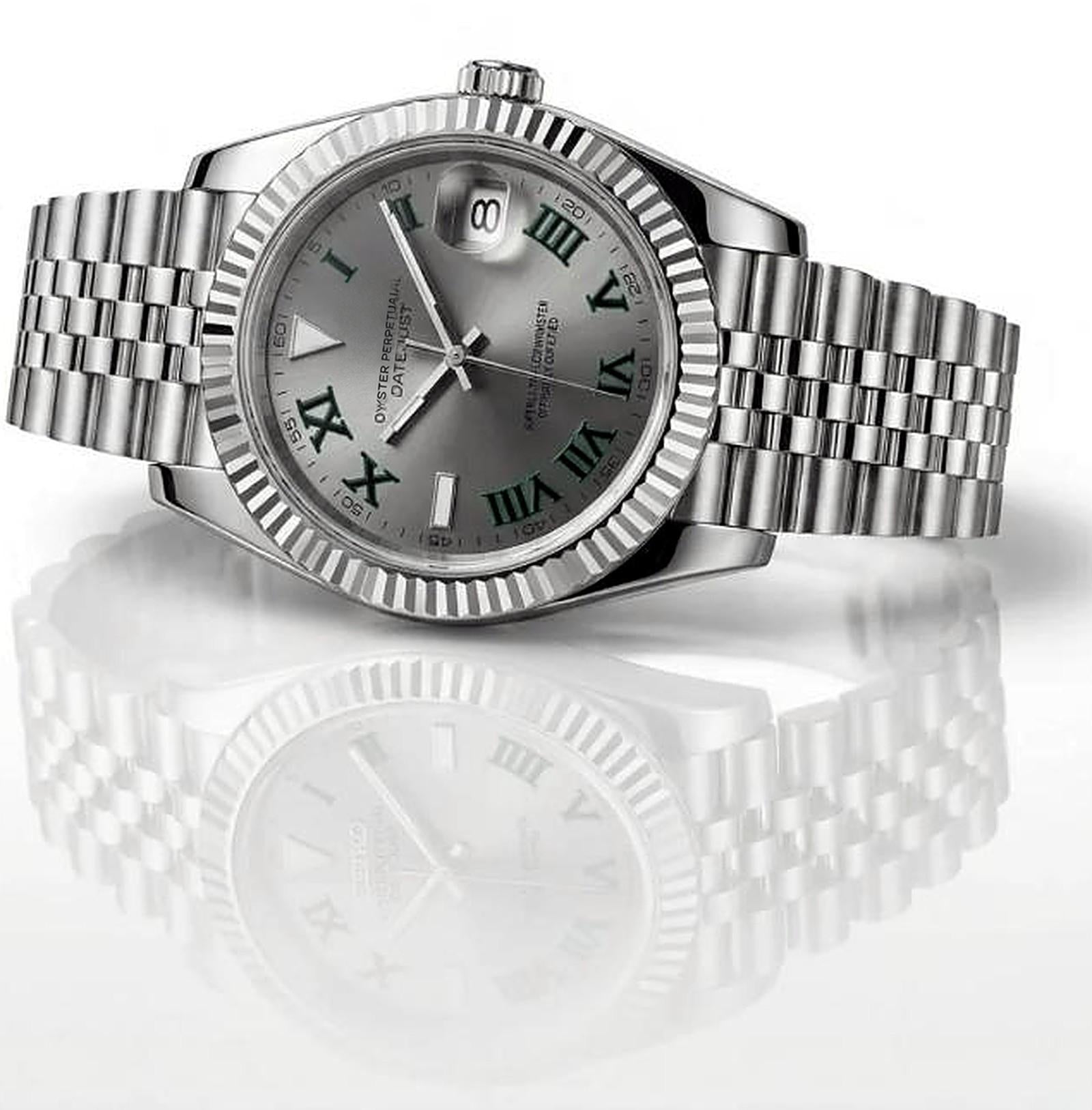 Montre Seiko mod SEIKOJUST Wimbledon, vue trois-quarts — Time2Seiko