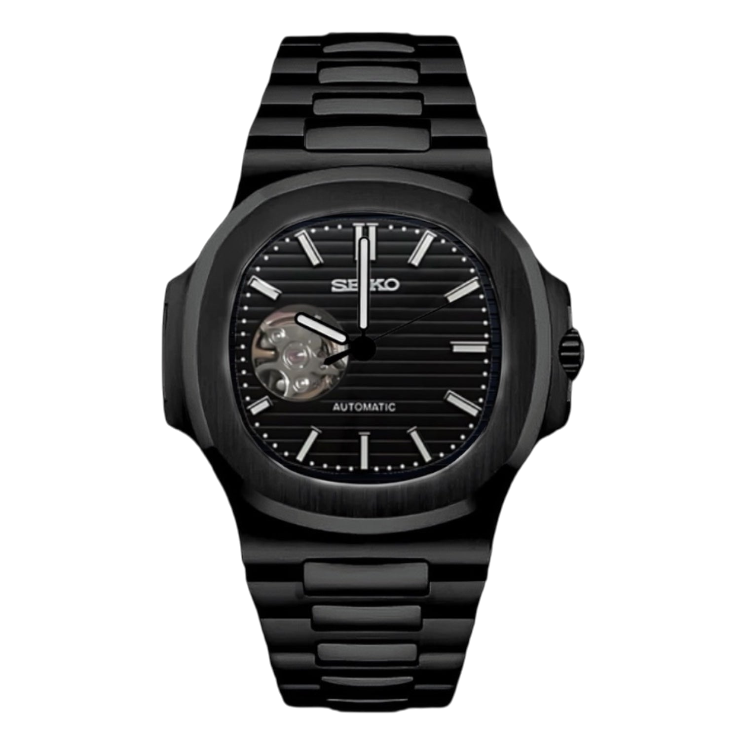 Montre Seiko Mod SEIKOLUS black edition - Time2Seiko