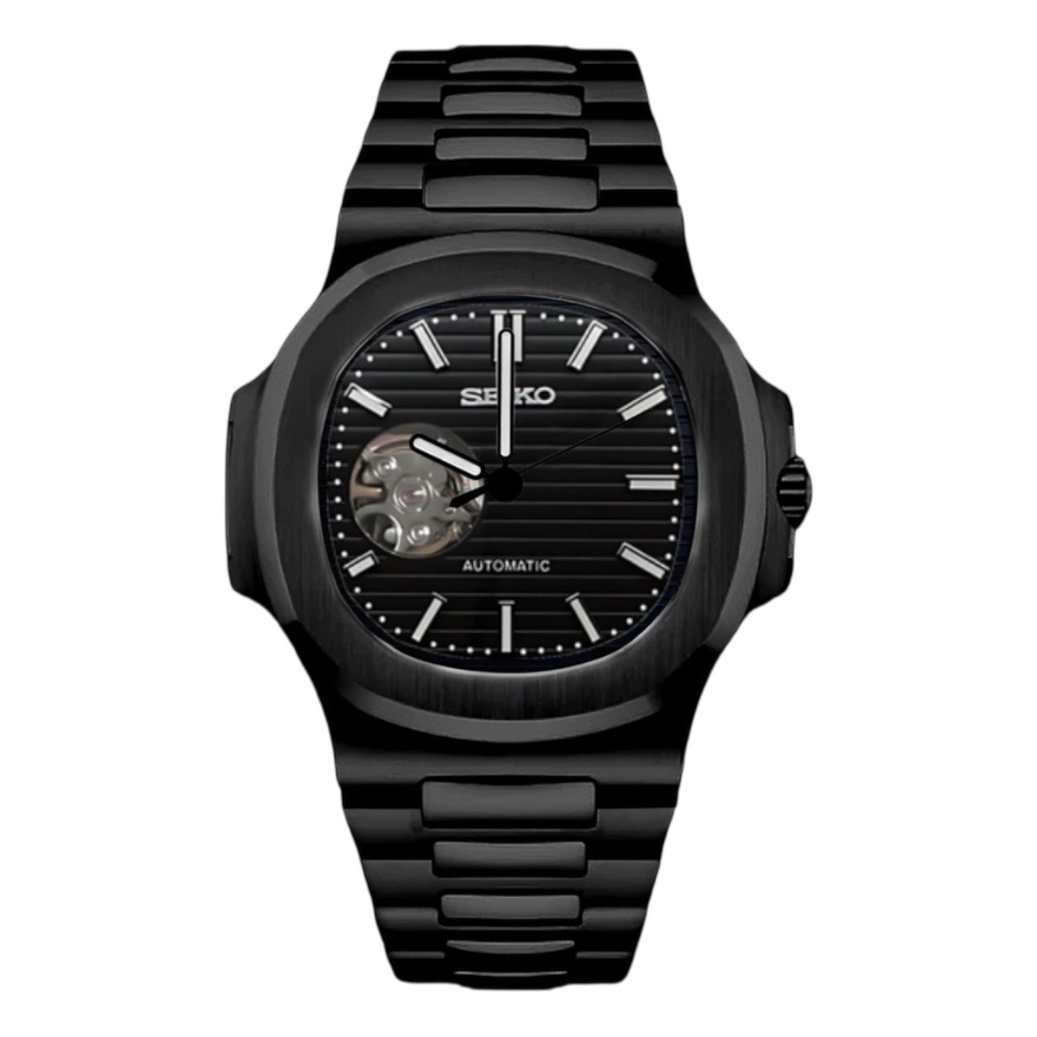 Montre Seiko Mod SEIKOLUS black edition - Time2Seiko