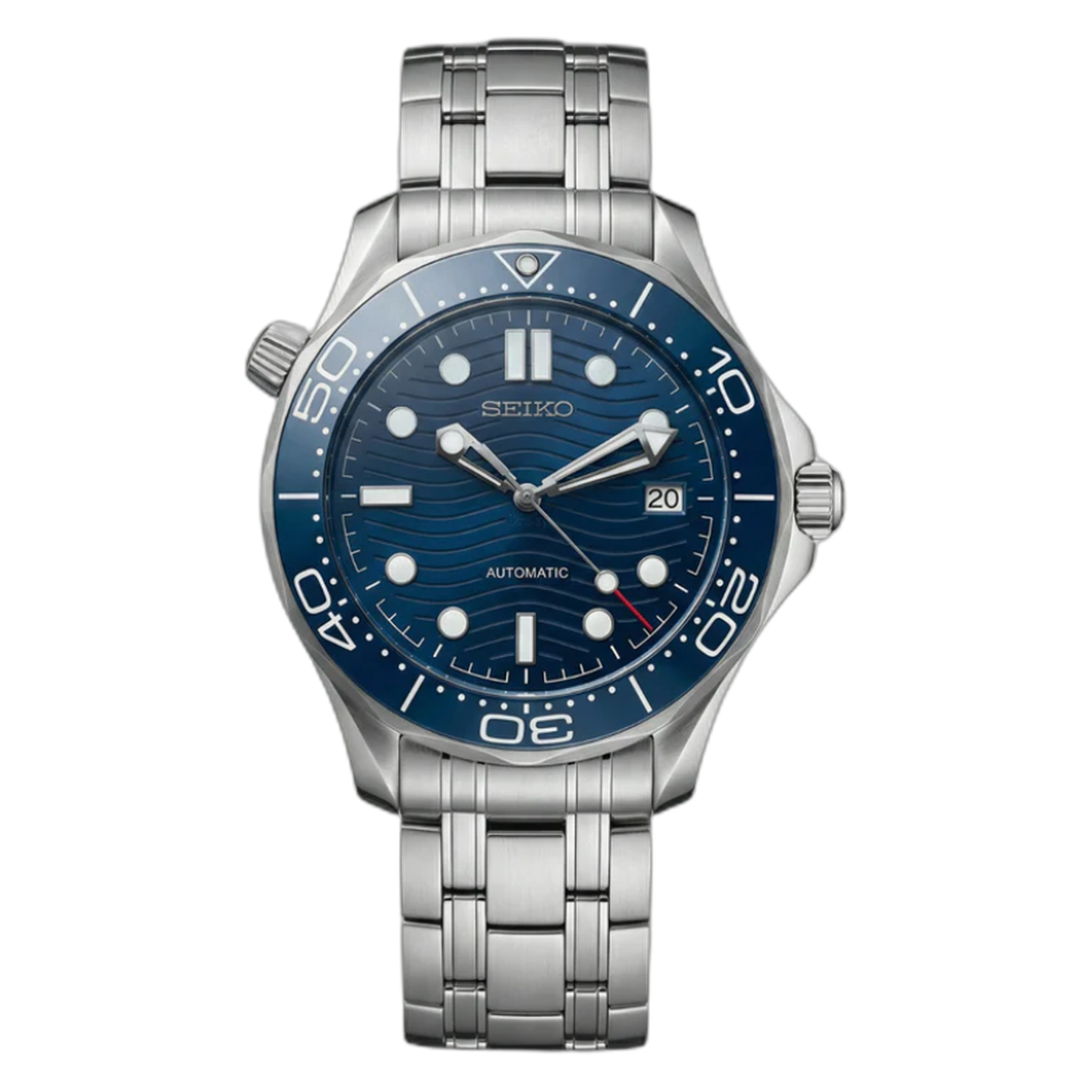 SEIKOMASTER blue — cut-out packshot — Time2Seiko