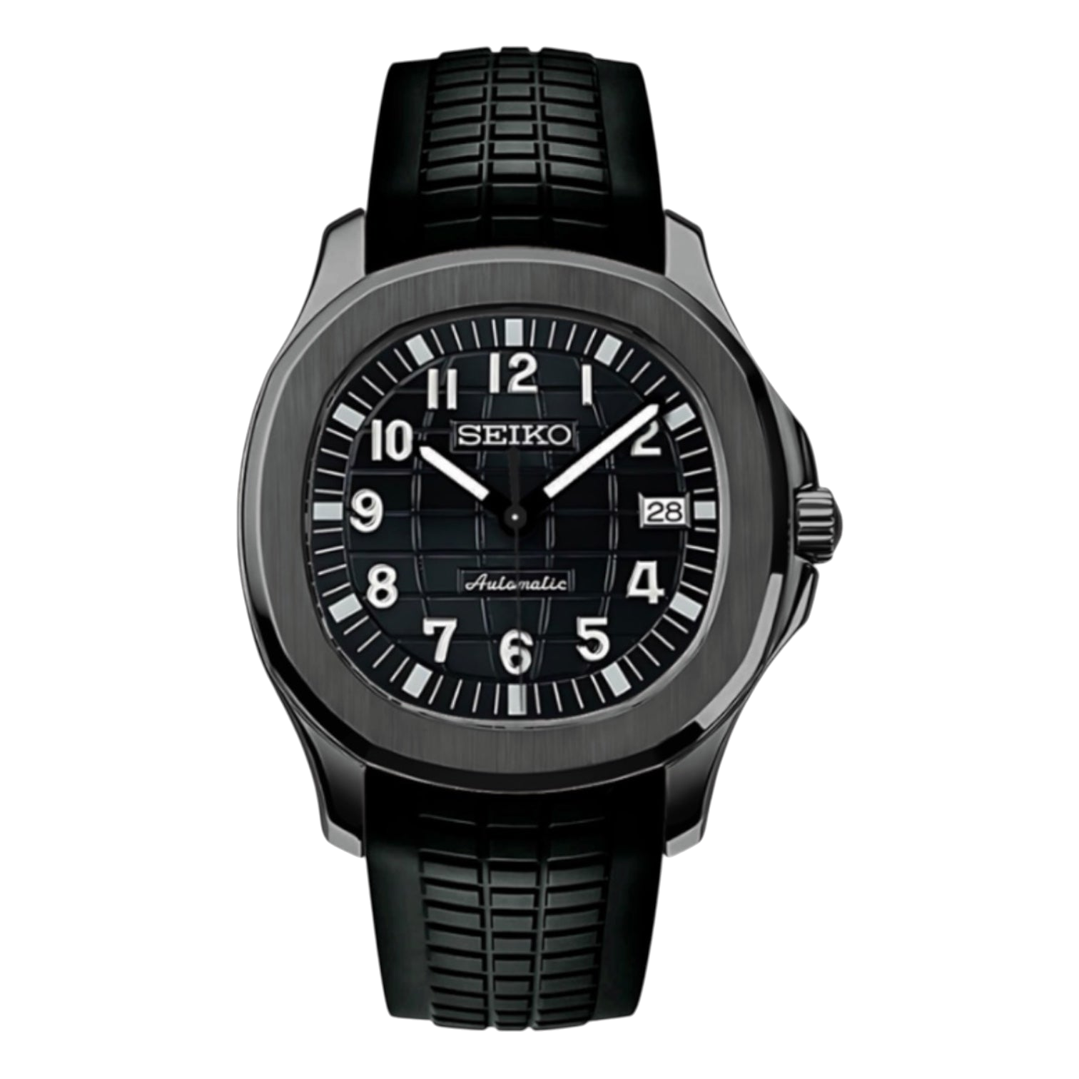 Montre Seiko Mod SEIKONAUT black edition - Time2Seiko
